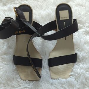 Dolce Vita Black Strappy Sandals